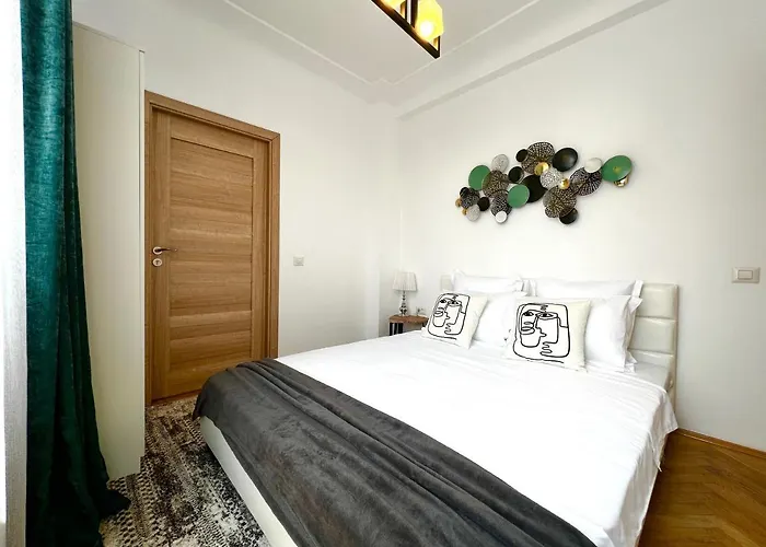 View - Luxury - Sanador Victoriei Daire Bükreş