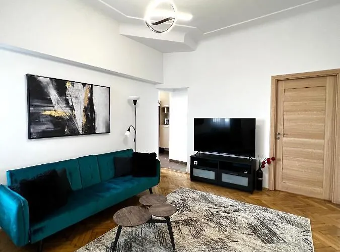 View - Luxury - Sanador Victoriei Daire Bükreş