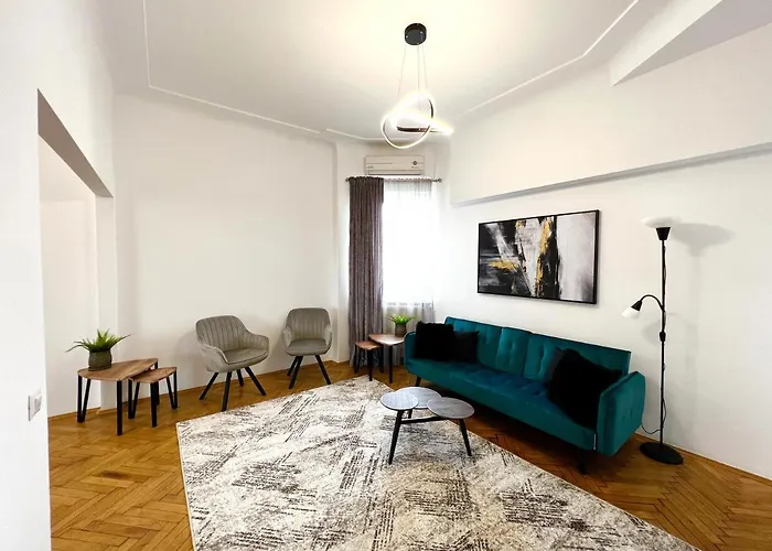 View - Luxury - Sanador Victoriei Daire Bükreş